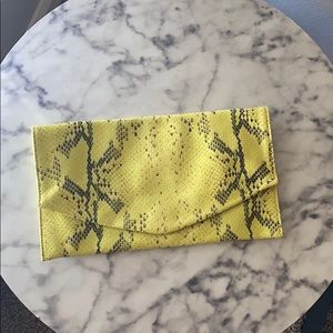 Snakeskin Clutch